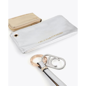 Portafoglio doppio con ciondolo LC