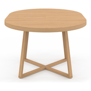 Table à manger ronde extensible Sana Ø110-150cm