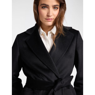 Elena Mirò - Cappotto in lana - Nero