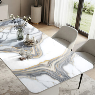 Rouleau revêtement adhésif imperméable - Sticker lavable plan de travail - ÉPOXY MARUVA