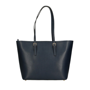 Borsa a spalla da donna In Vera pelle Made in Italy 32x27x14 cm