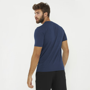 T-shirt in cotone da uomo EUPHORIA blu