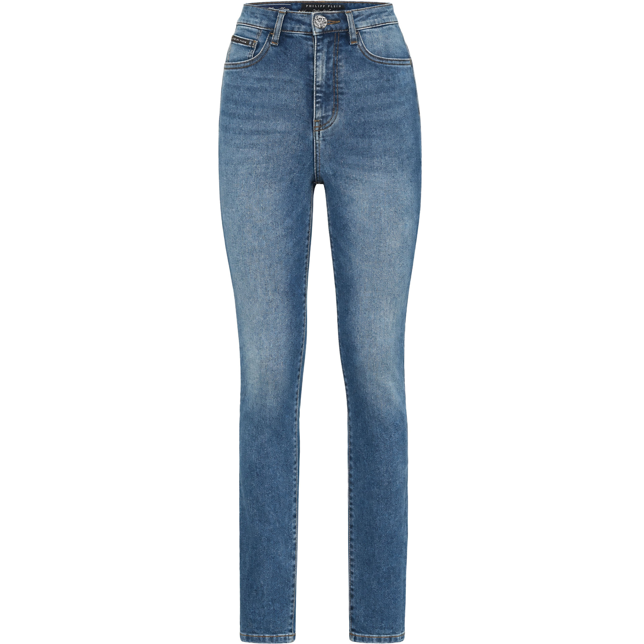 PHILIPP PLEIN Jeggings de cintura alta