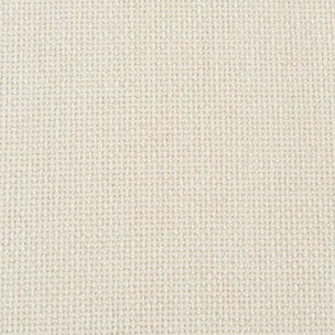 Canapé d'angle gauche 3 places tissu blanc cassé L 260 x P 88 / 139cm / x H 87cm - Dany