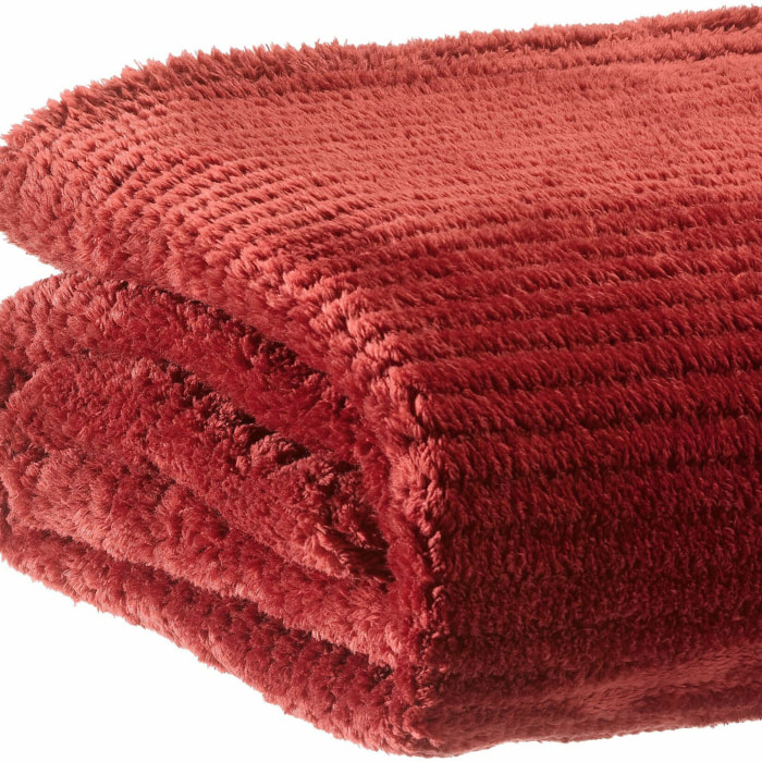 Plaid Saya 100% Polyester Cerise