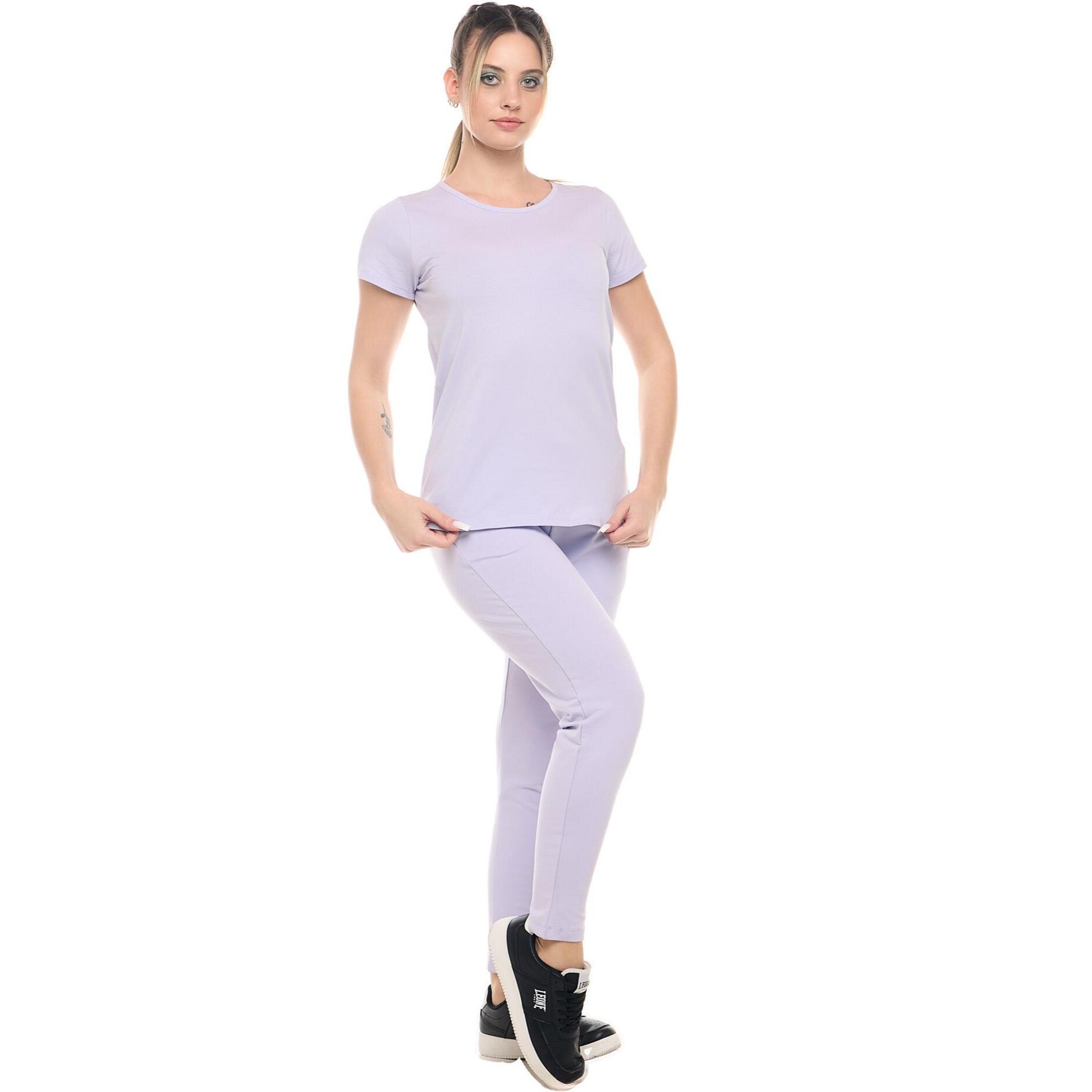 Camiseta de mujer Leone Basic de manga corta