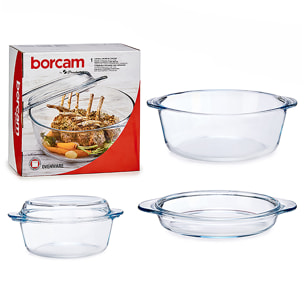 Casseruola con coperchio 2100 ml.