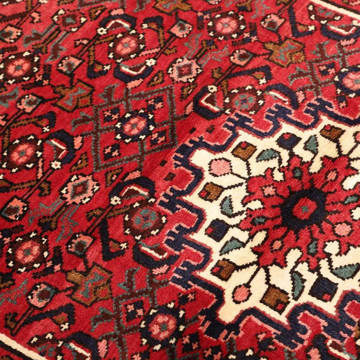 Tapis d'orient, motif oriental noué main en laine, BOKIRE