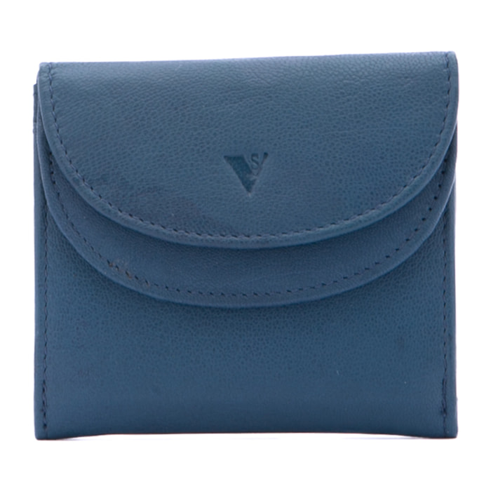Portafoglio Unisex in Vera Pelle Prodotto Fashion 10x9x2,5 cm