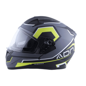 ADN STELVIO FURY BLACK GREY YELLOW