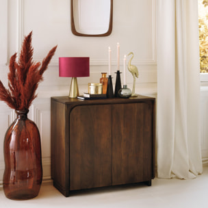 Buffet 2 portes Isana acacia 85x80cm