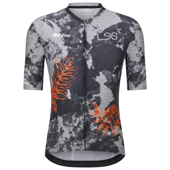 La Stelvio Santini 2025 - Maillot - Naranja - Unisex