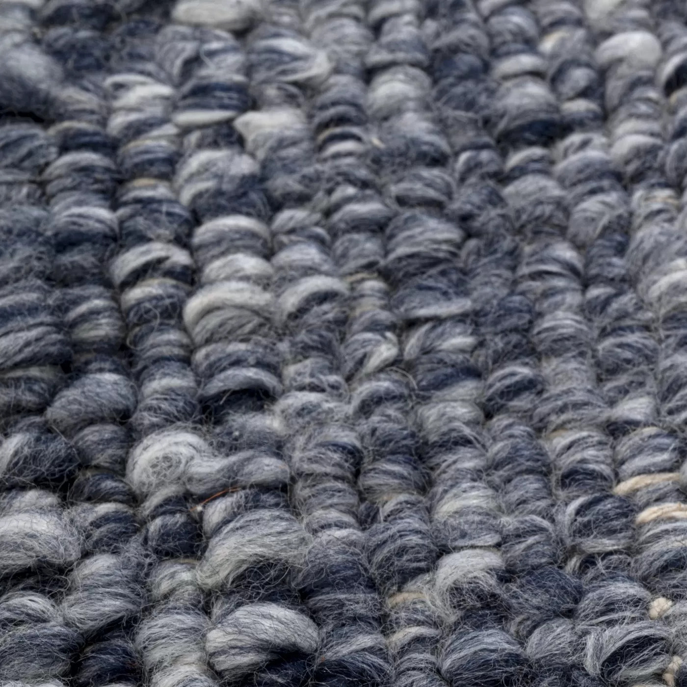 Tapis Boucara 250cm bleu Kare Design