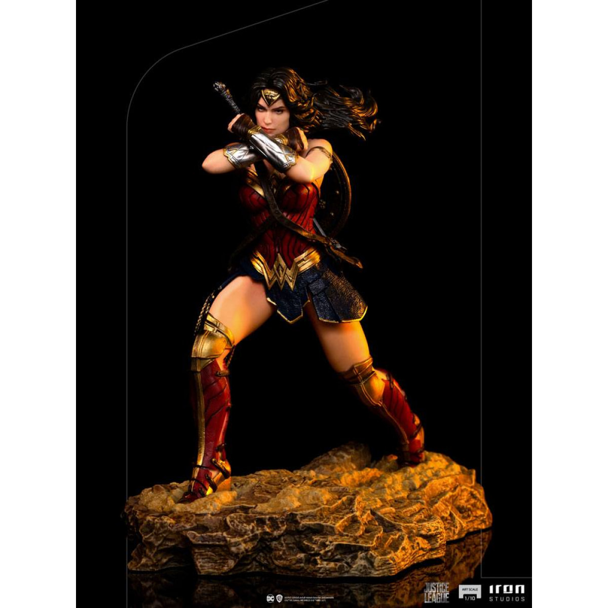 Zack Snyder's Justice League Art Scale Statua 1/10 Wonder Woman 18 Cm Iron Studios