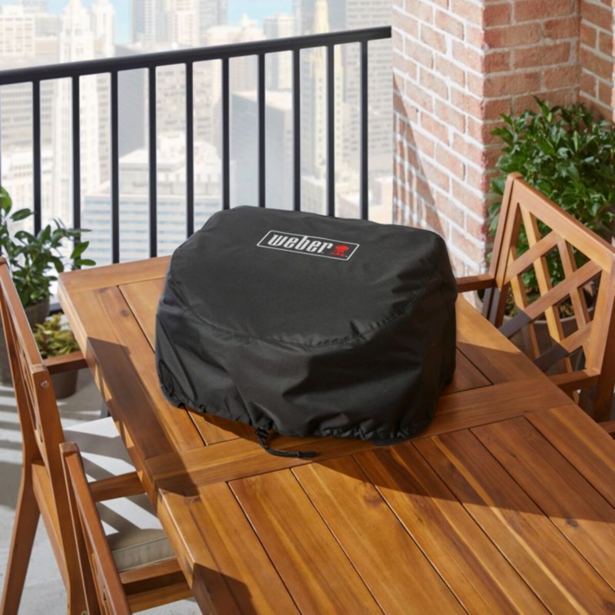 Housse barbecue WEBER premium pour lumin