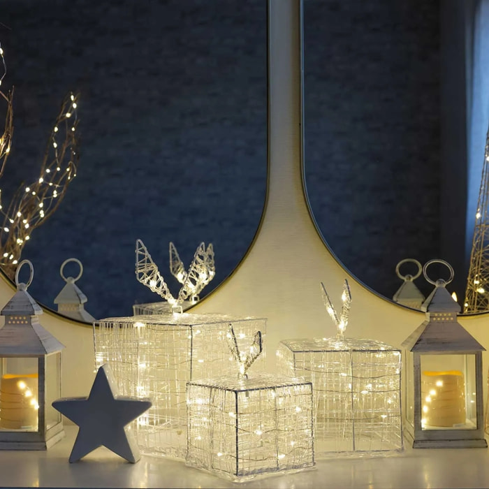 Lot 3 cadeaux noel gabo led