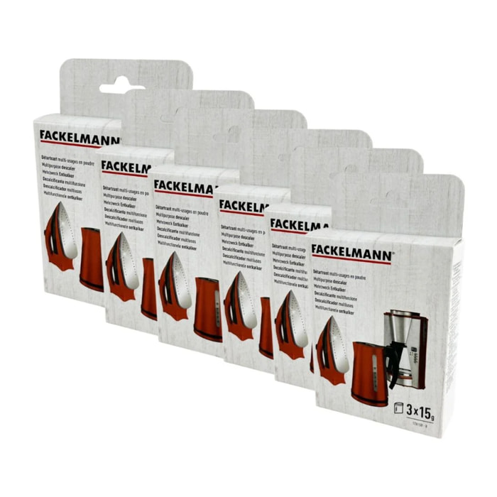 Ensemble de 6 Sachets détartrants pour appareils électroménager Petit Déjeuner