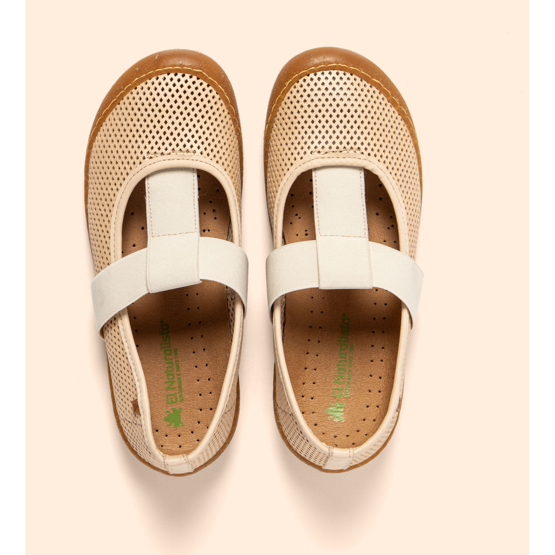 Zapatos N5787R NAPPA CREAM/ PAWIKAN color Cream