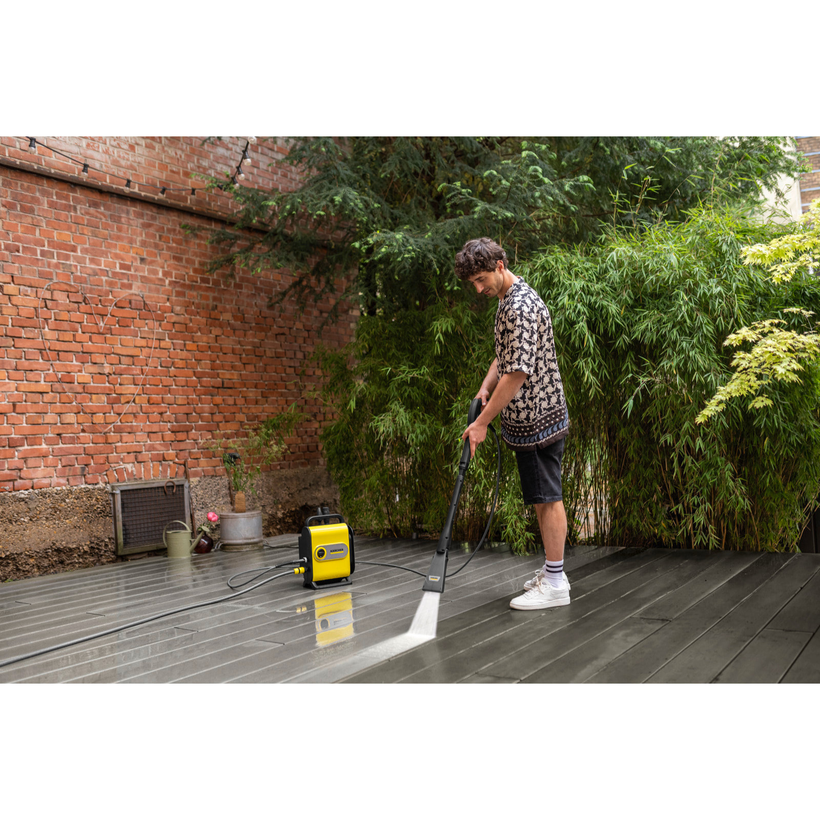 Nettoyeur haute pression Karcher K Silent eco!Booster - ultra silencieux - Pression 130 bar- Débit 420 l/h- lance eco!Booster