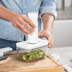 Pompe sous vide, Blanc