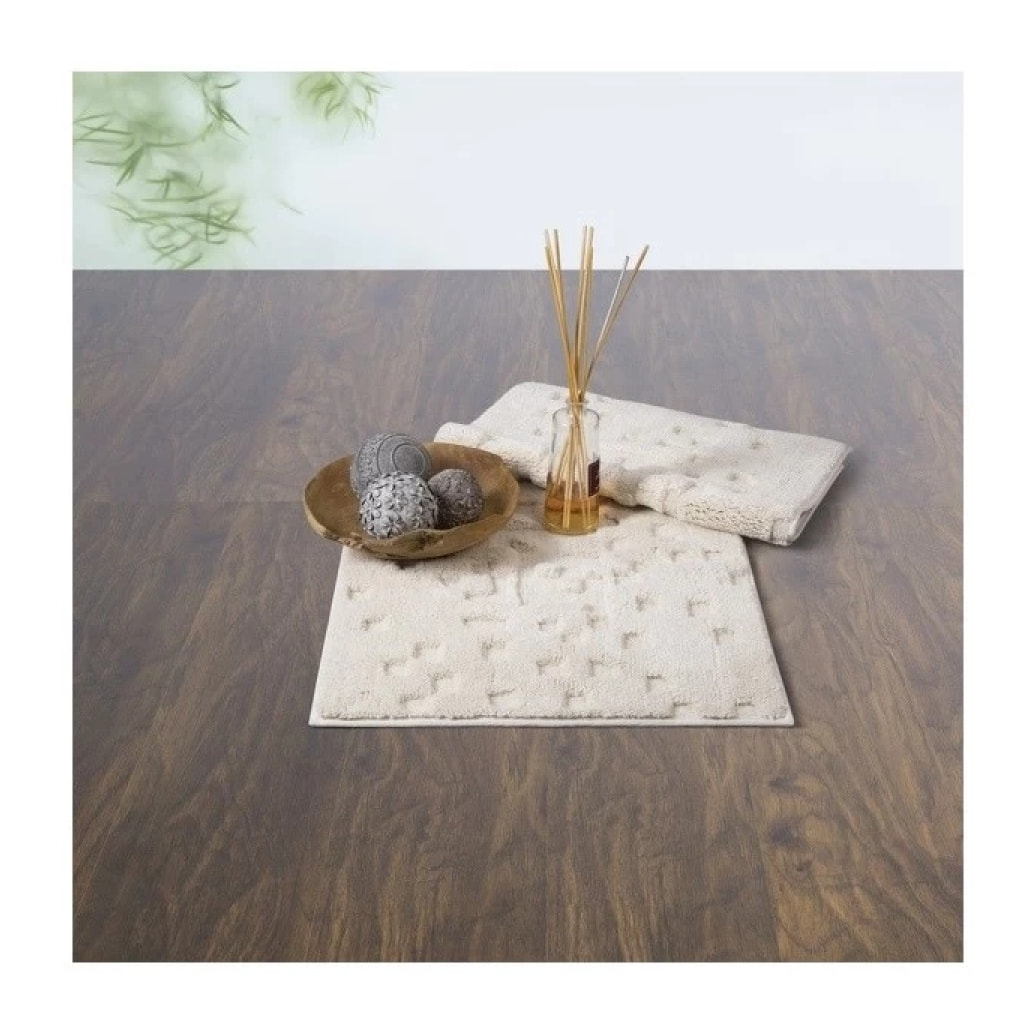 Tapis de bain Coton TAMA Beige Spirella