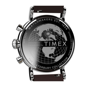 Timex Orologio Cronografo Al Quarzo Waterbury Coin Edge