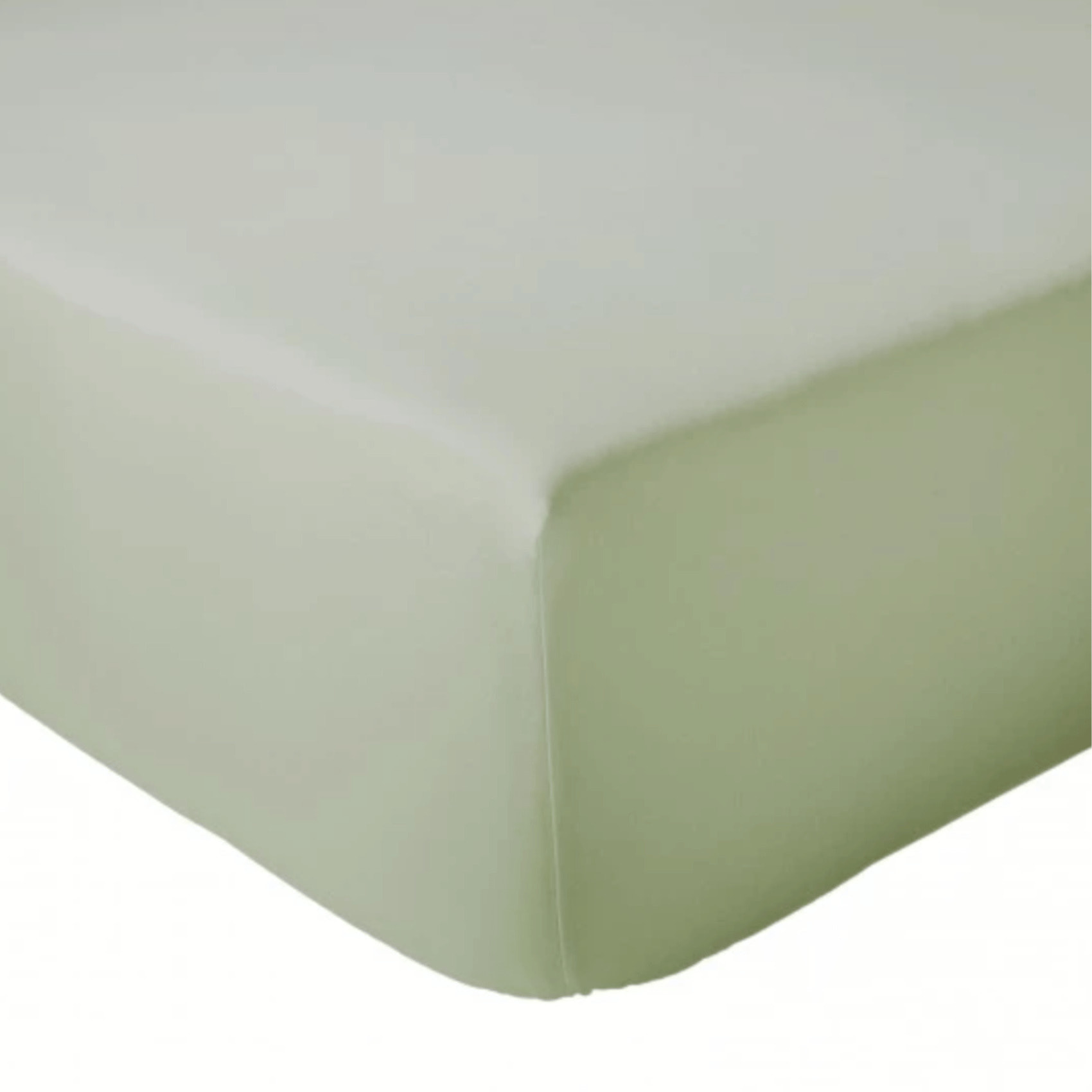 Drap Housse coton bonnet 23 cm fabriqué en France - Vert clair