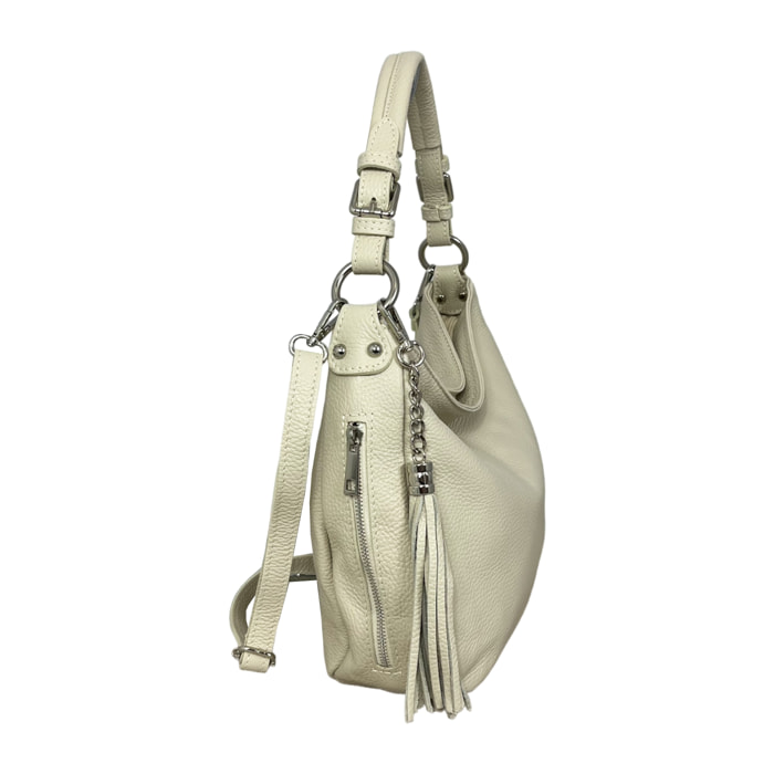 Bolso de hombro Cheval Firenze Annalisa Beige