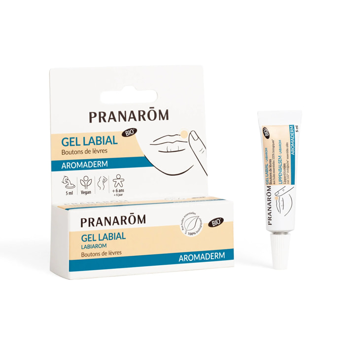 Pranarom - Gel labial pour boutons - Bio - 5 ml