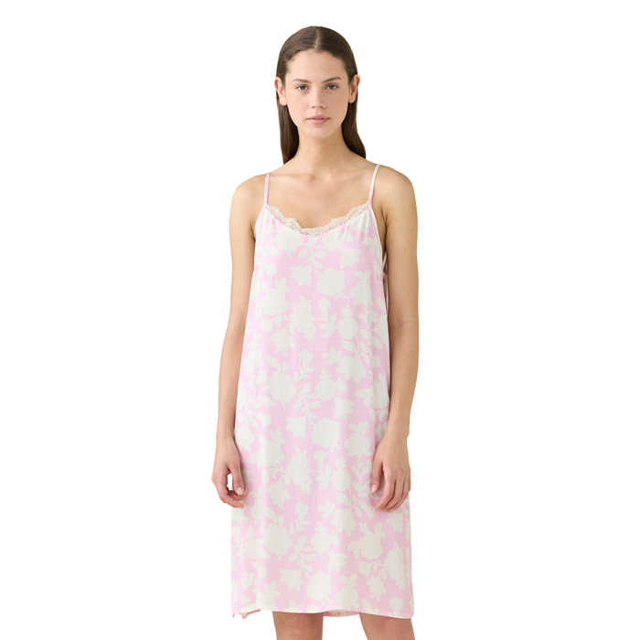 Camicia da notte in viscosa articolo floret. Noidinotte
