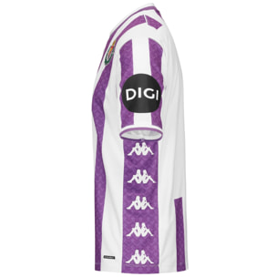 Maglie gioco Kappa Uomo Kombat 2026 Home Real Valladolid Grigio