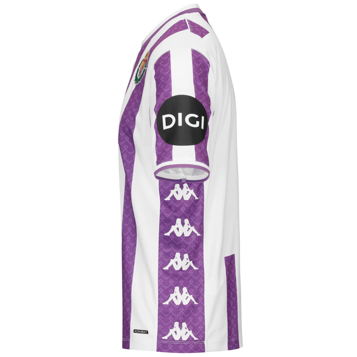 Maglie gioco Kappa Uomo Kombat 2026 Home Real Valladolid Grigio