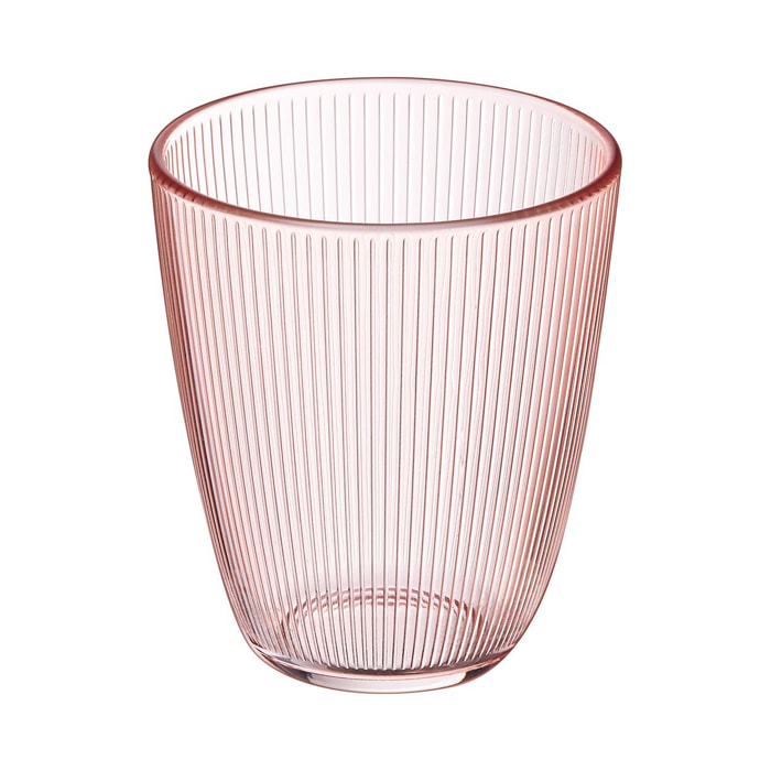 Bicchiere 31 cl Stripy rosa