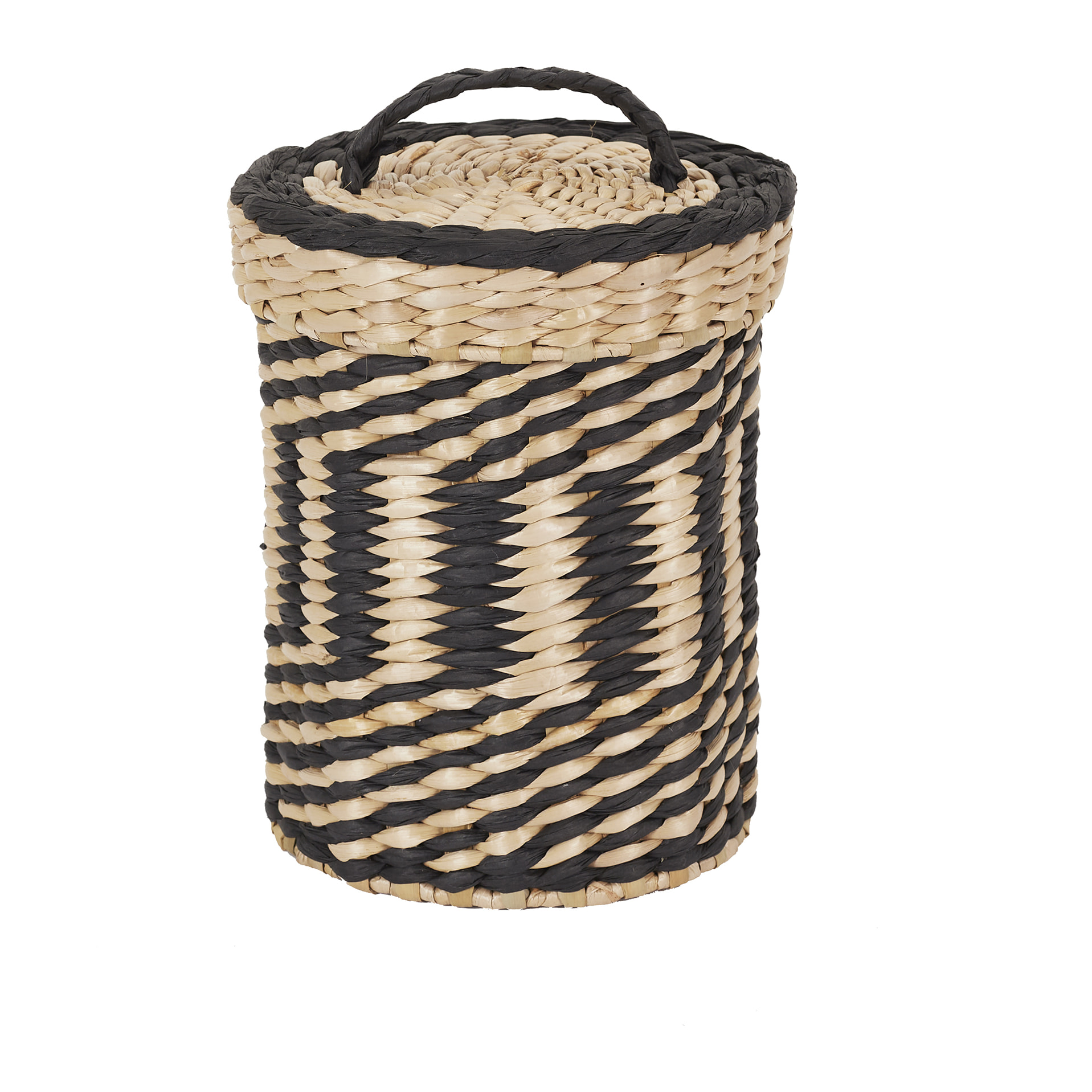 Panier Tresse Avec Couvercle X2