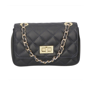 Borsa a spalla da donna - Modello Carolina - Vera pelle - 20.0 x 13.0 x 6.0 cm