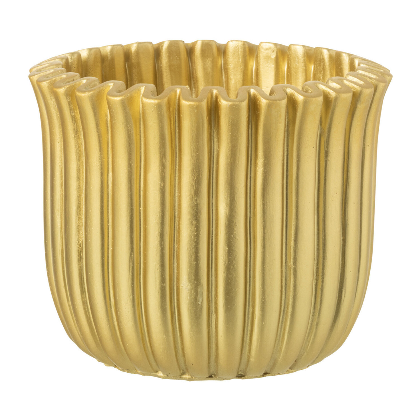 J-Line cache-pot - ciment - or - large
