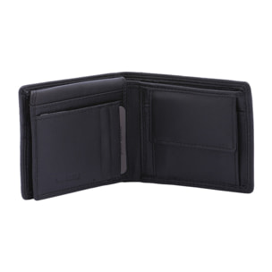 Portafoglio uomo in vera pelle - Modello False - Artigianale - 8.5 x 11.0 x 2.5 cm