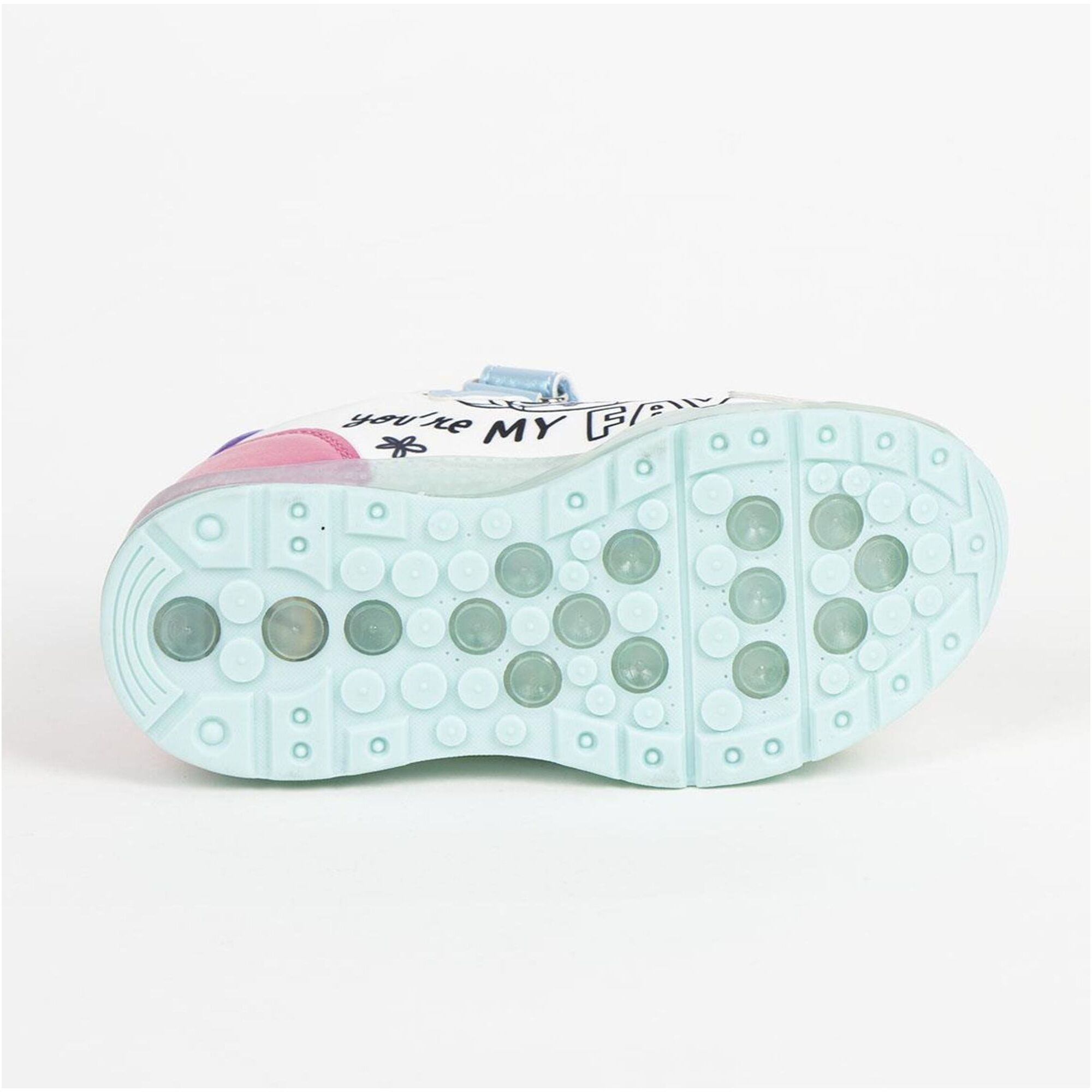 Deportiva Suela Tpr Con Luces Stitch