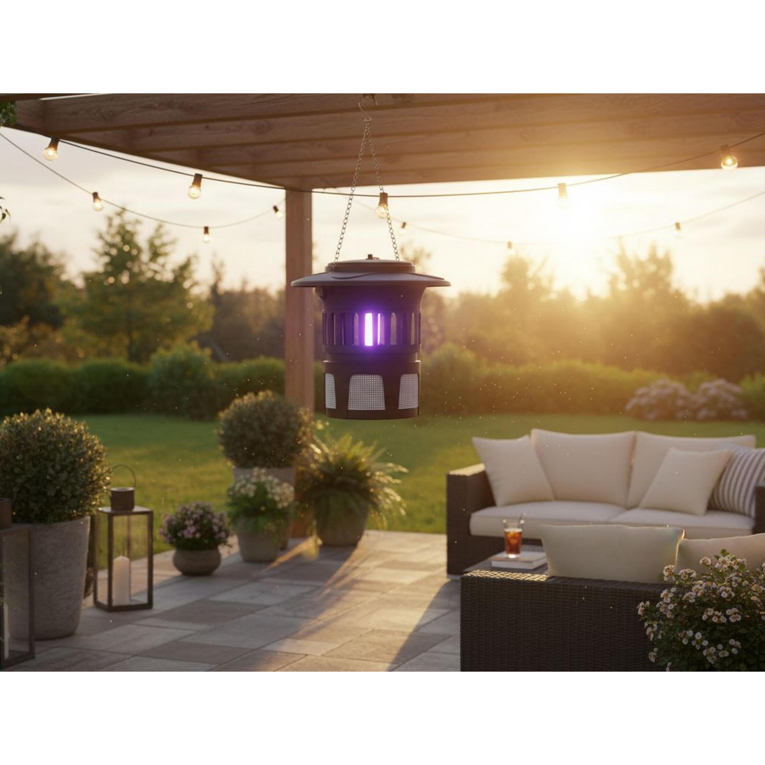 Lampe Anti-Moustiques 13W avec ventilateur d'absorption