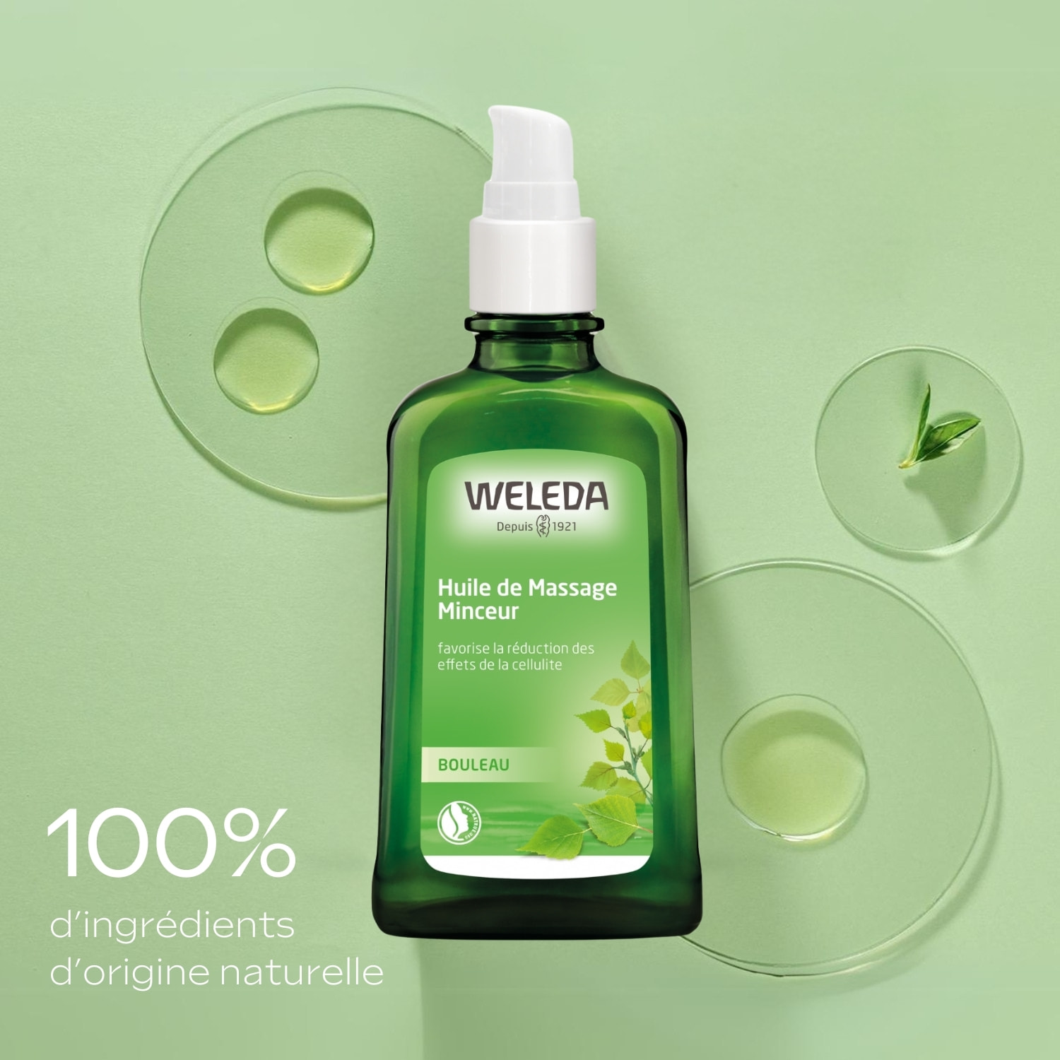 WELEDA - Huile de Massage Minceur au Bouleau - 100 ml