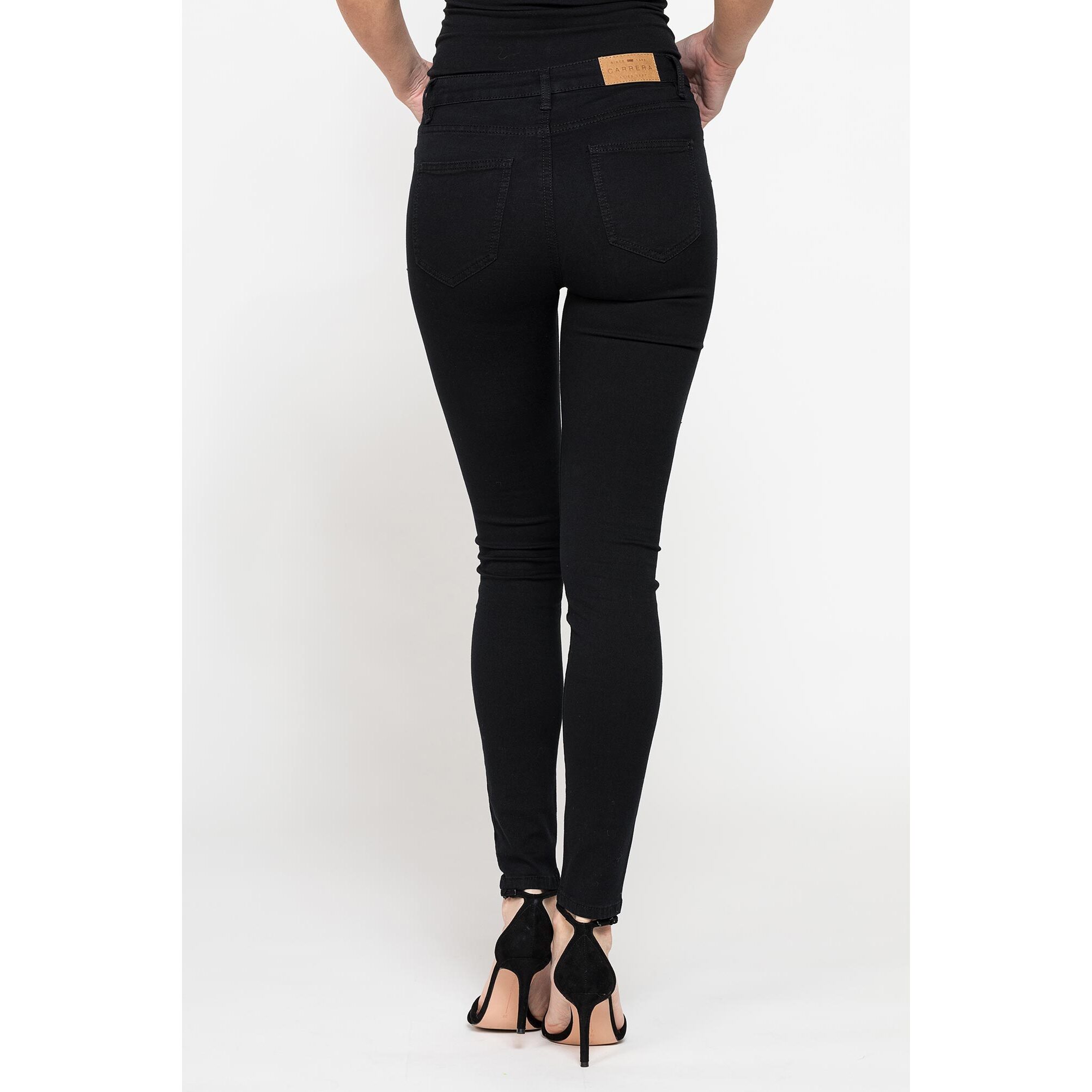 PANTALONE CINQUE TASCHE SKINNY FIT IN GABARDINA SUPER STRETCH 9,3oz