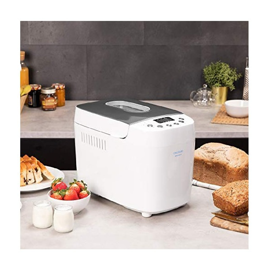 Panificadora Bread&Co 1500 PerfectCook. 850 W, 1,5 Kg, 15 Programas, 15 horas pr