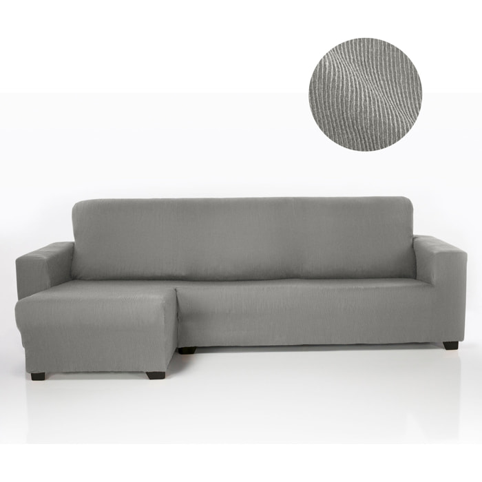 Funda ELÁSTICA para Chaise Longue izquierdo (visto de frente) brazo largo modelo MARCELA