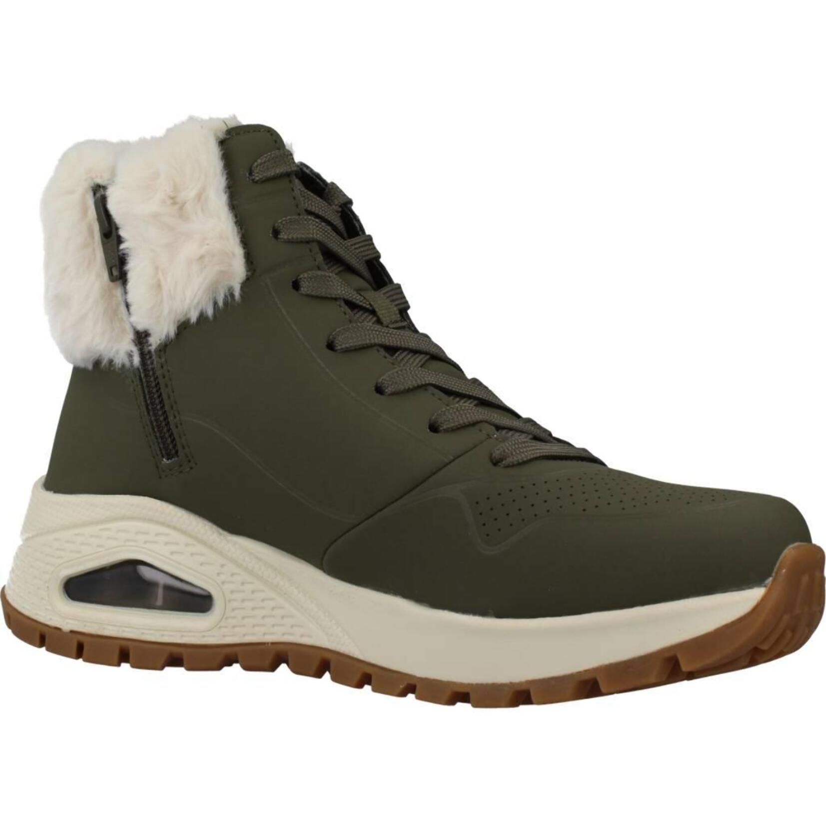 Botines Mujer Uno Rugged Fall Air Verde