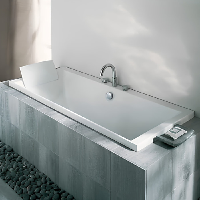 Baignoire droite Evok acrylique
