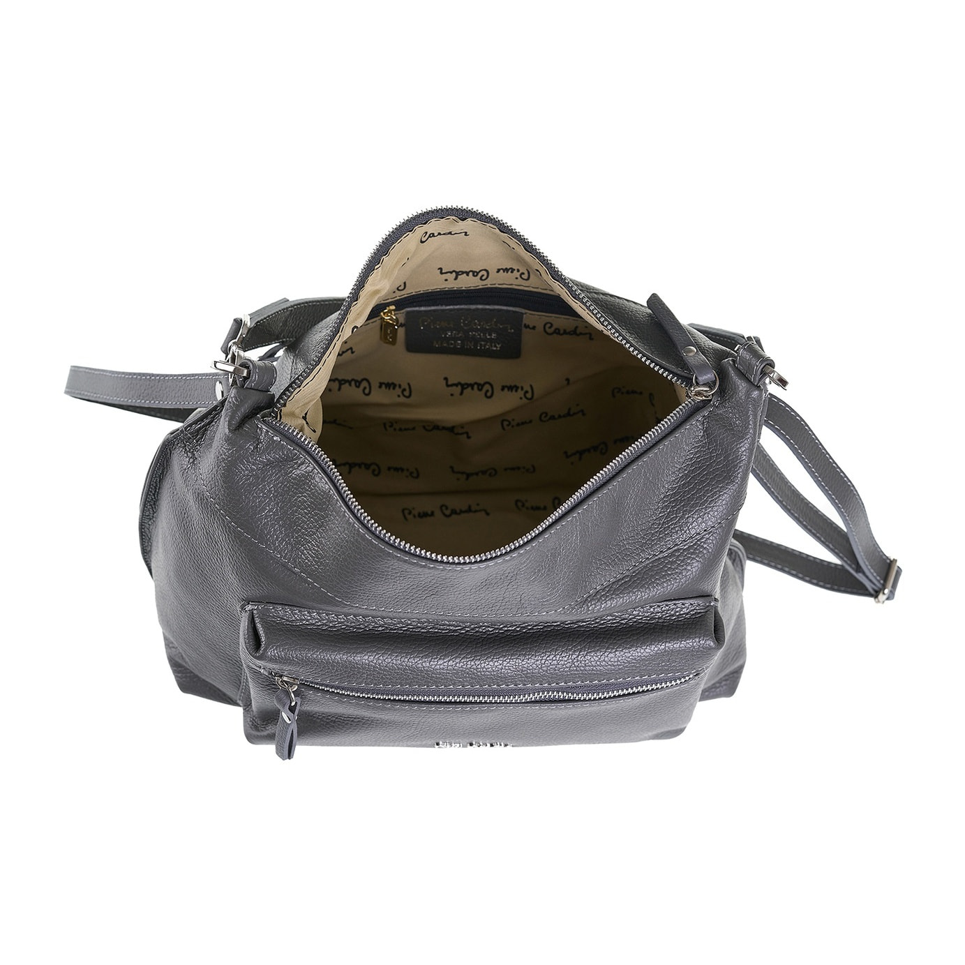 Borsa a spalla da donna Made in Italy - Modello Seraphina - 100% pelle - 35.0 x 23.0 x 20.0 cm