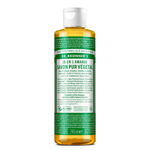 Amande - Savon de Castille Liquide Naturel 18-en-1