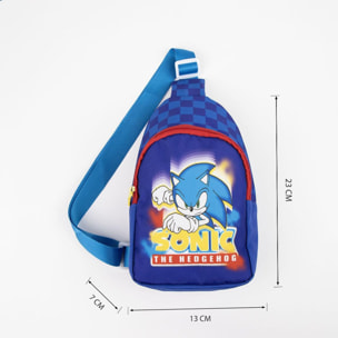 Mochila Infantil Bandolera Sonic