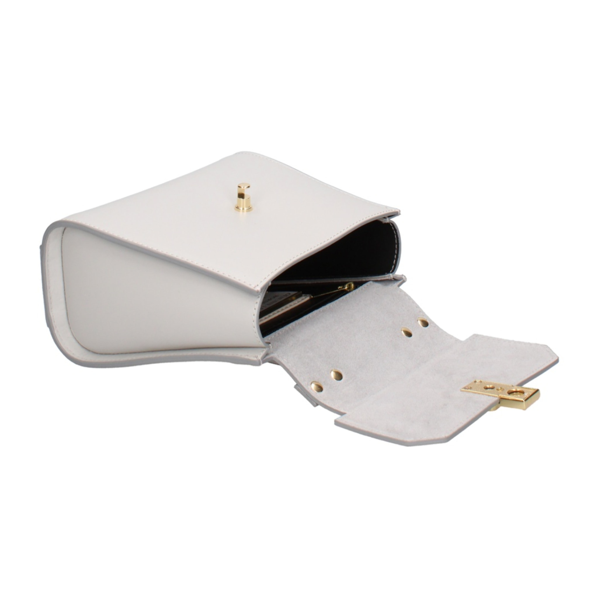 Borsa a mano da donna - Modello False - 100% pelle - 20.0 x 18.0 x 10.0 cm