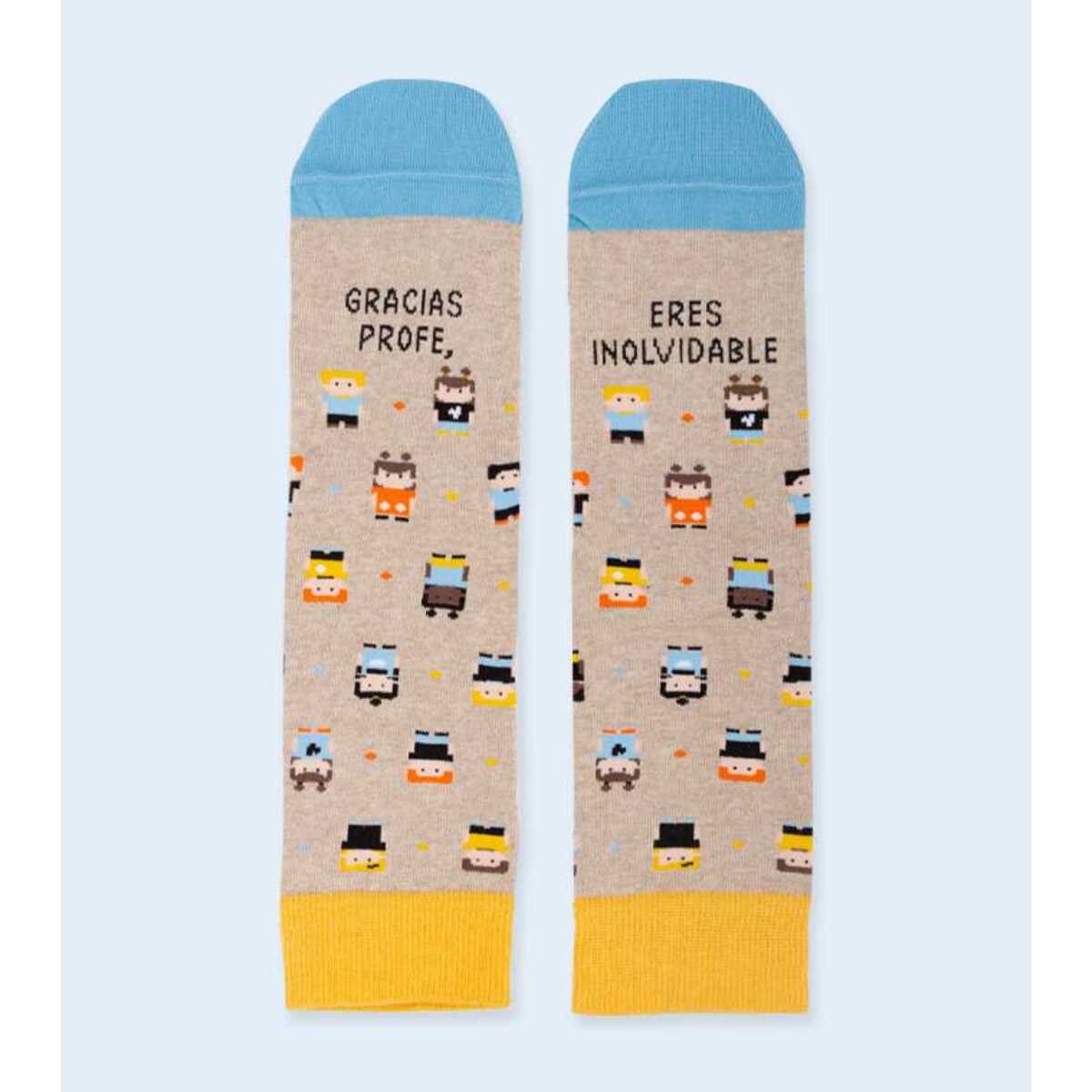 Calcetines Profe "Gracias profe, eres inolvidable" talla 42-46